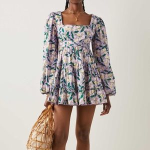 Agua by Agua Bendita
Avena Floral Cotton Mini Dress